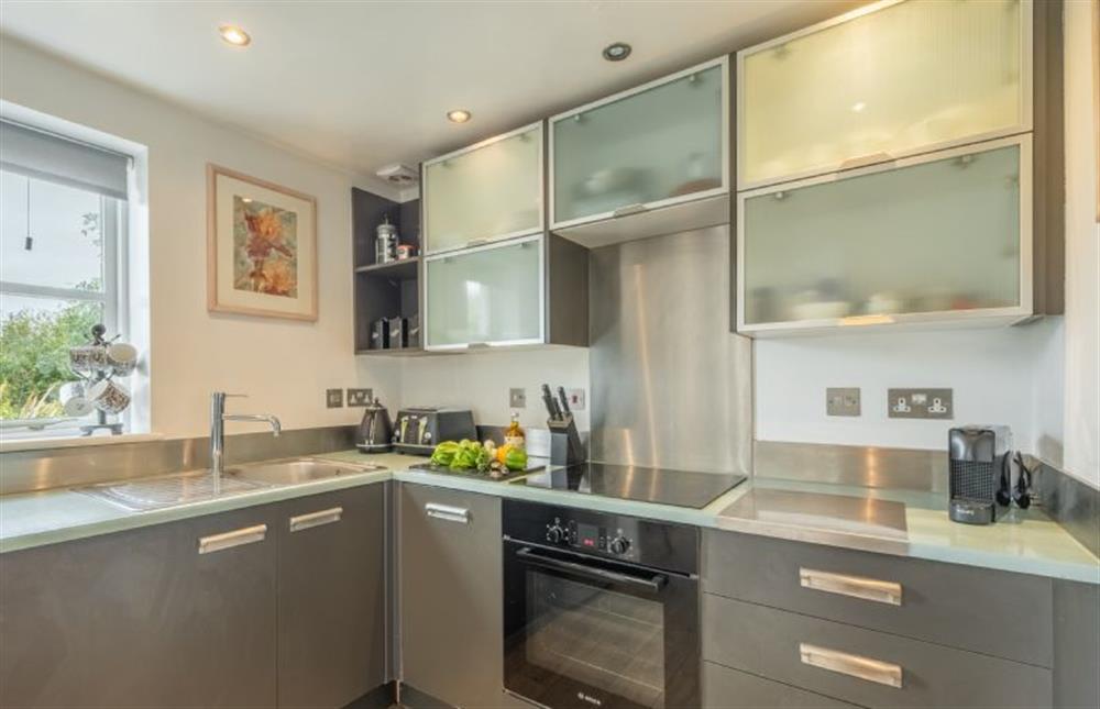 Ground floor: Modern well-equipped kitchen at The Lookout, Salthouse near Holt