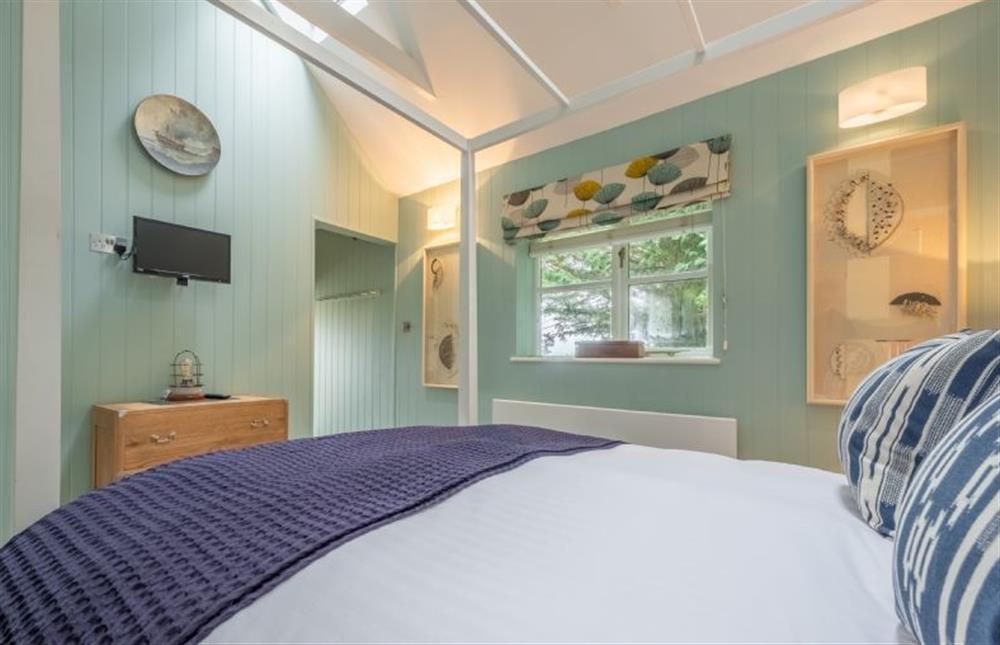Ground floor: The master bedroom has en-suite bathroom at The Lookout, Salthouse near Holt