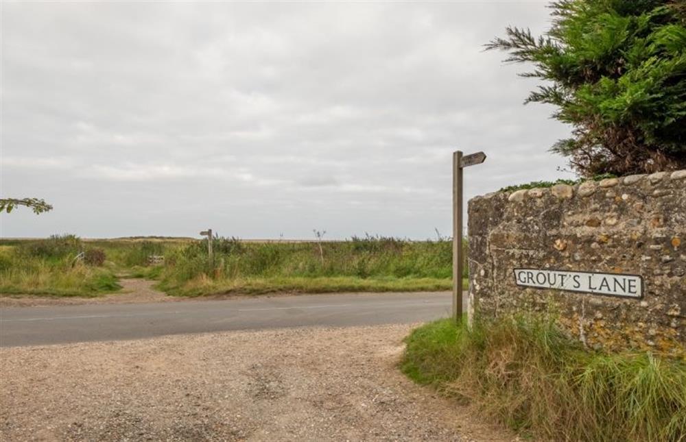 The Lookout is tucked  back off the main coast road at The Lookout, Salthouse near Holt