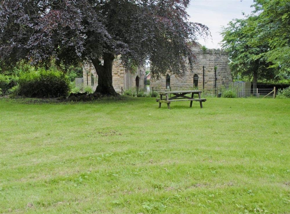 Garden and grounds at The Low Lodge in Hunmanby, Nr Filey, N. Yorks., North Yorkshire