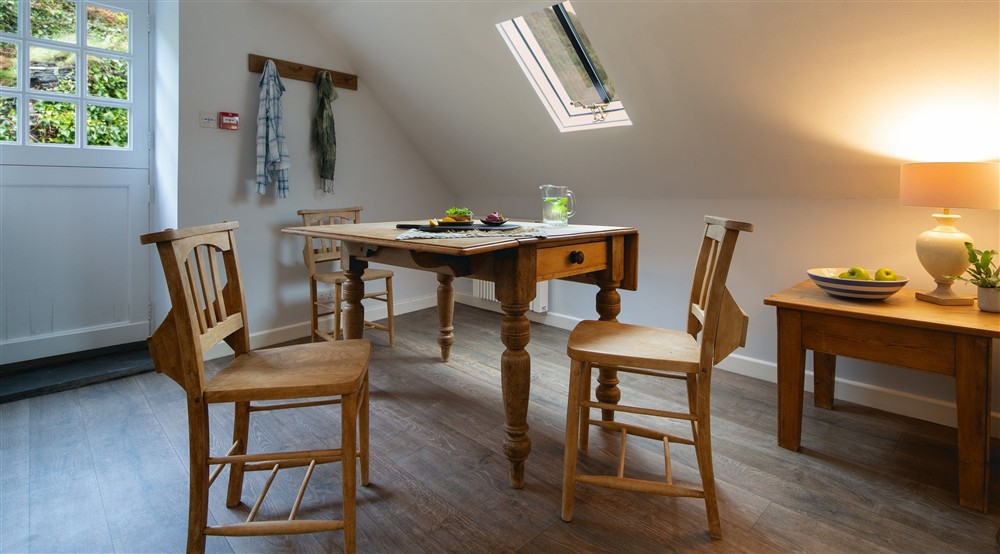 The kitchen and dining room (photo 3) at The Lugger in Boscastle, Cornwall