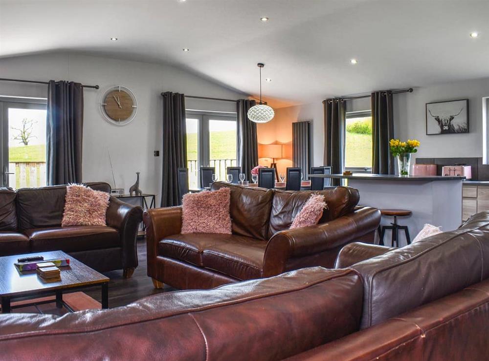 Open plan living space at The Lune in Carnforth, Lancashire