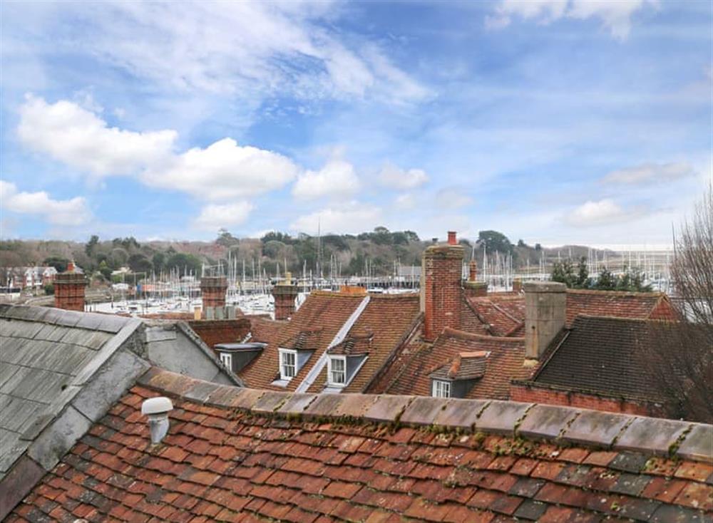 View at The Lymington Apartment in Lymington, New Forest