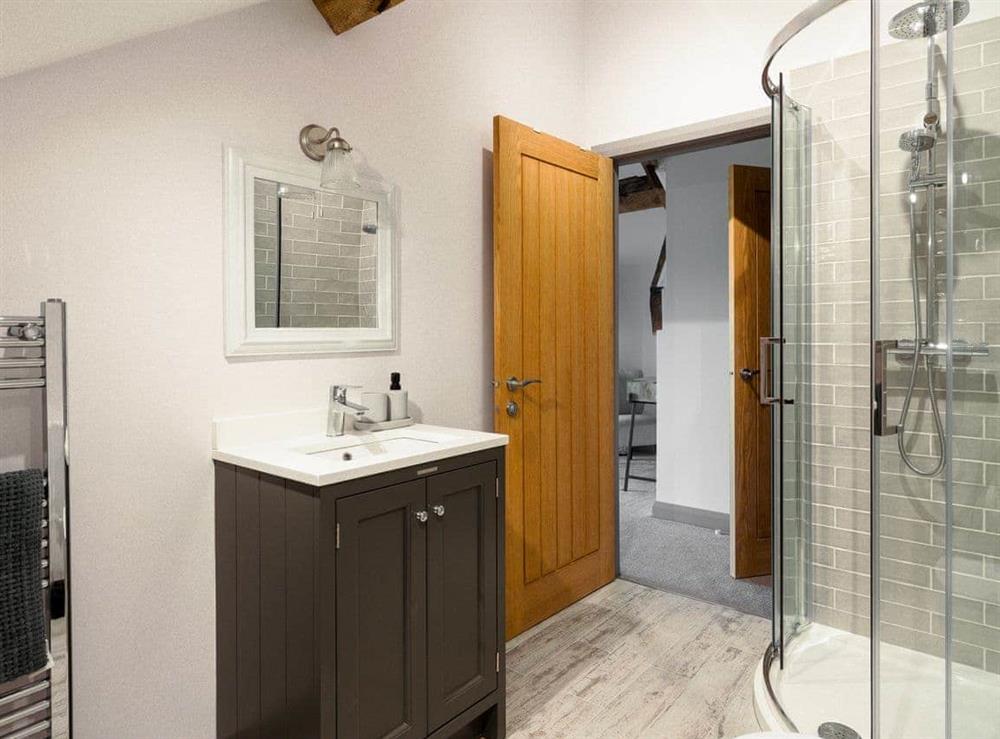 Shower room at The Maddocks in Whitchurch, Shropshire
