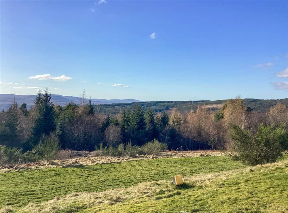 View at The Maids Apartment in Lairg, Sutherland
