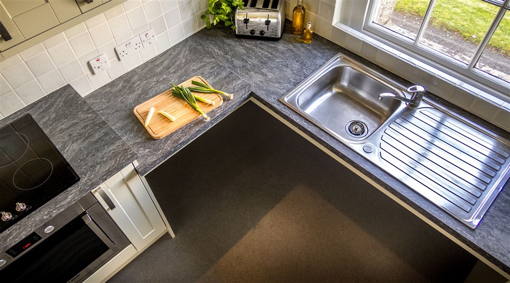 The kitchen (photo 2) at The Major's Quarter in Roseland, Cornwall