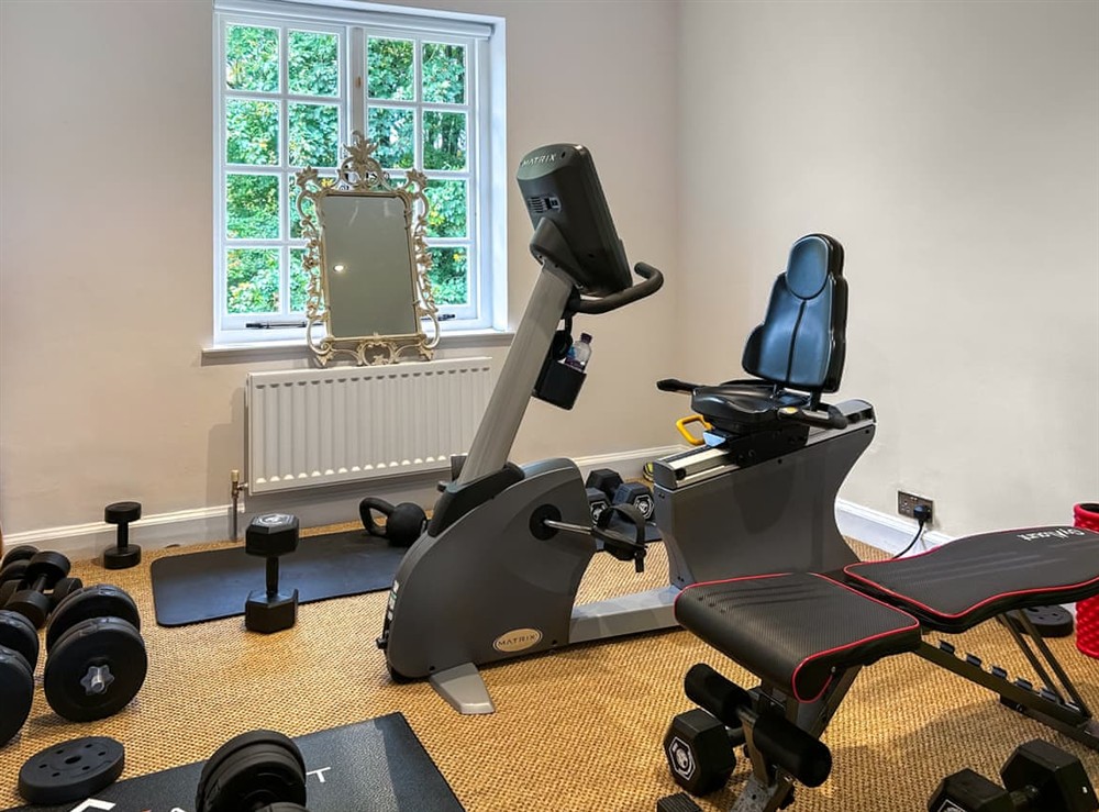 Gym at The Malt House in Chipping Norton, Oxfordshire