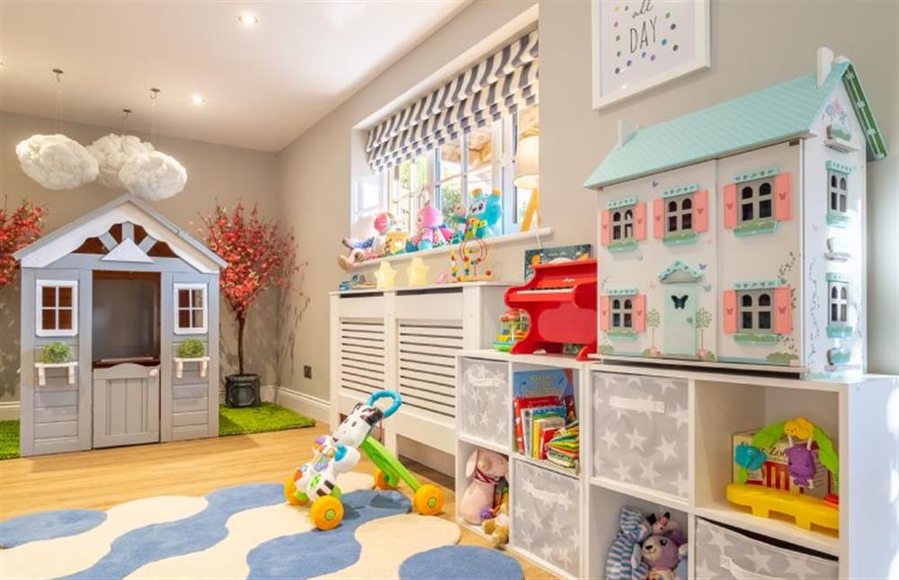 Ground floor: Childrenfts well-equipped play room at The Malthouse, Dersingham near Kings Lynn