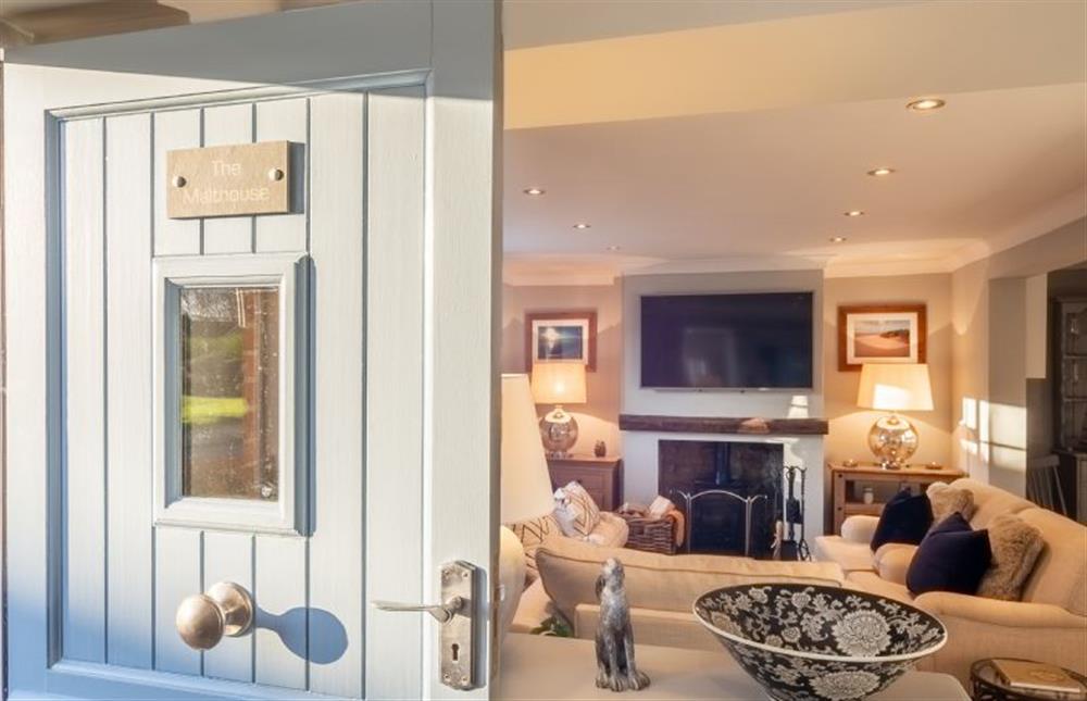 Ground floor: Entrance door opens to open-plan living area at The Malthouse, Dersingham near Kings Lynn