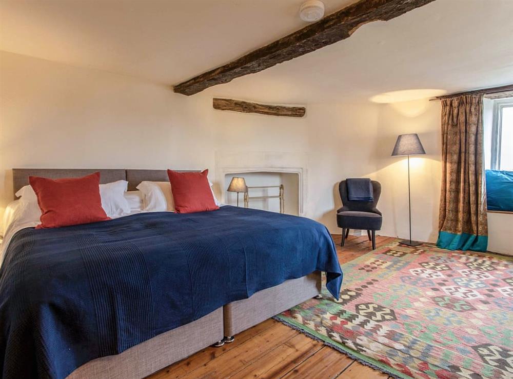 Double bedroom at The Malthouse in Norton St. Philip, near Bath, Somerset