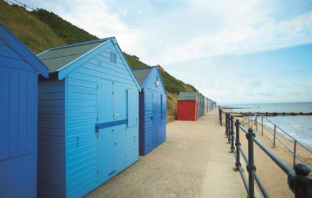 Beach huts at The Maltings, Trunch