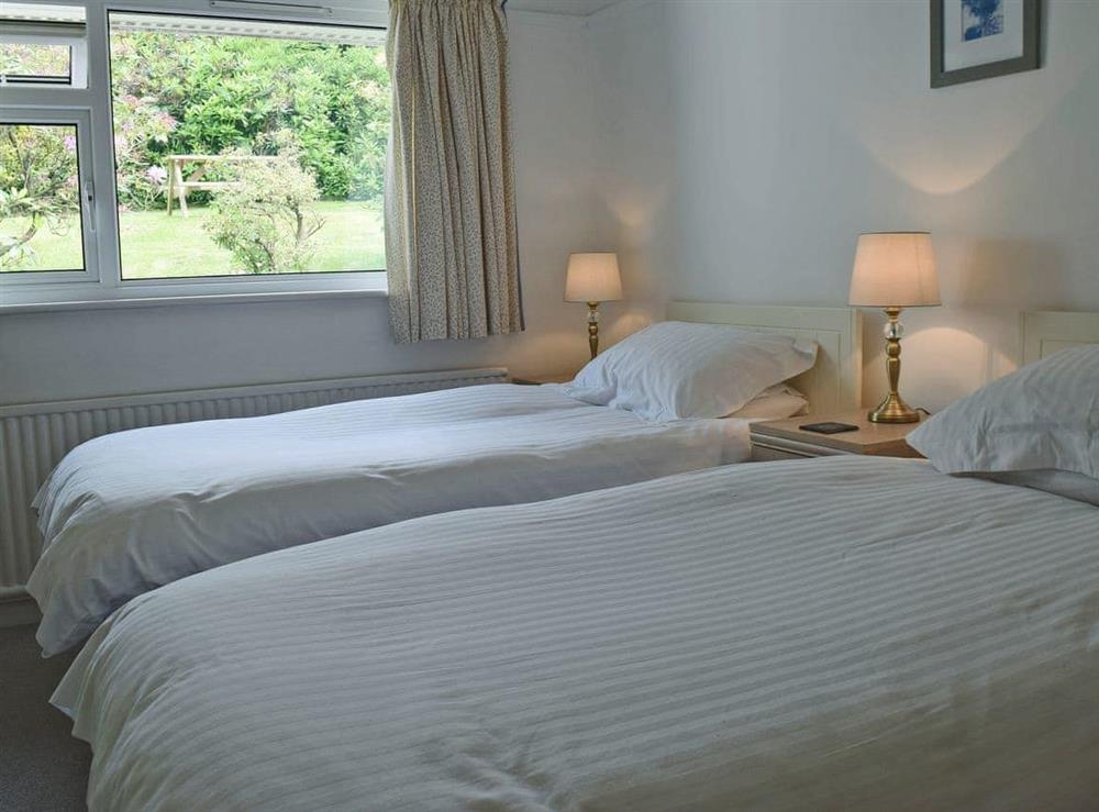 Twin bedroom at The Manesty in Keswick, Cumbria