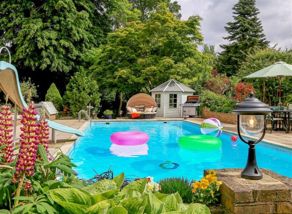 Swimming pool at The Manor Coach House in Chartham, Kent