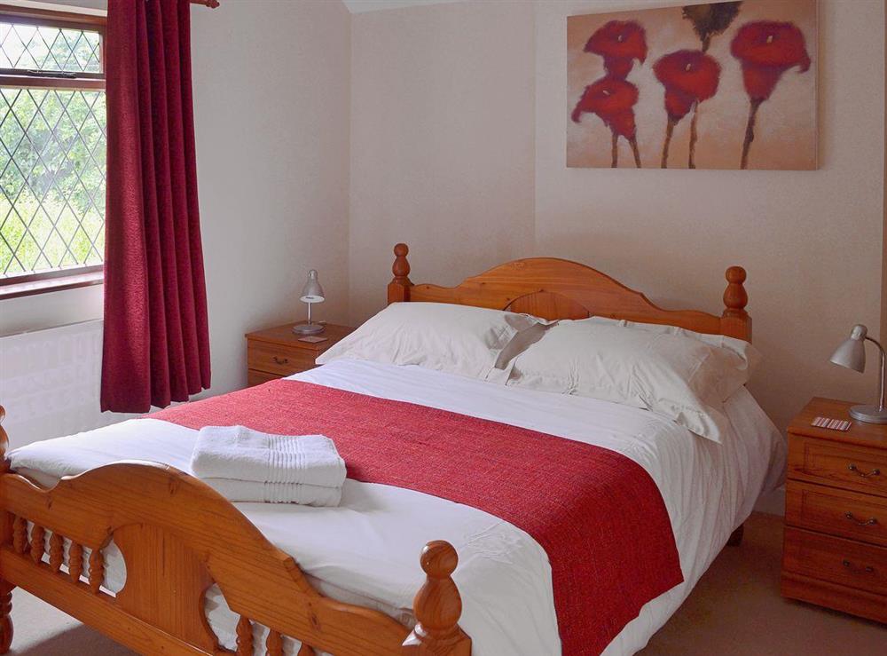 Romantic double bedroom at The Manor House in Churchtown, near Southport, Lancashire