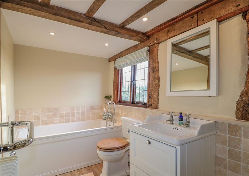 The bathroom at The Manor House, Marston Montgomery near Rocester