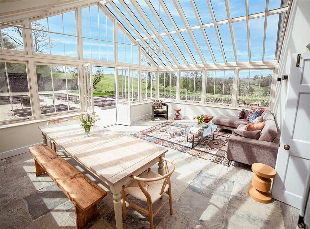 Conservatory at The Manse in Broughton, near Skipton, North Yorkshire