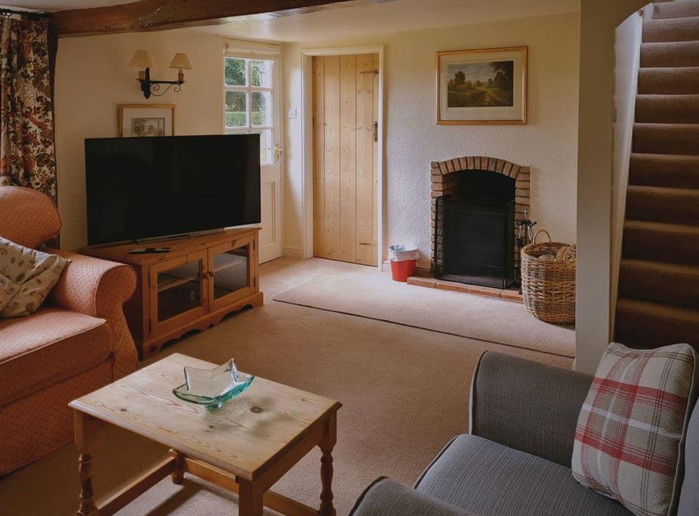 Living room at The Mansion Cottage in Little London, Tetford, Lincolnshire