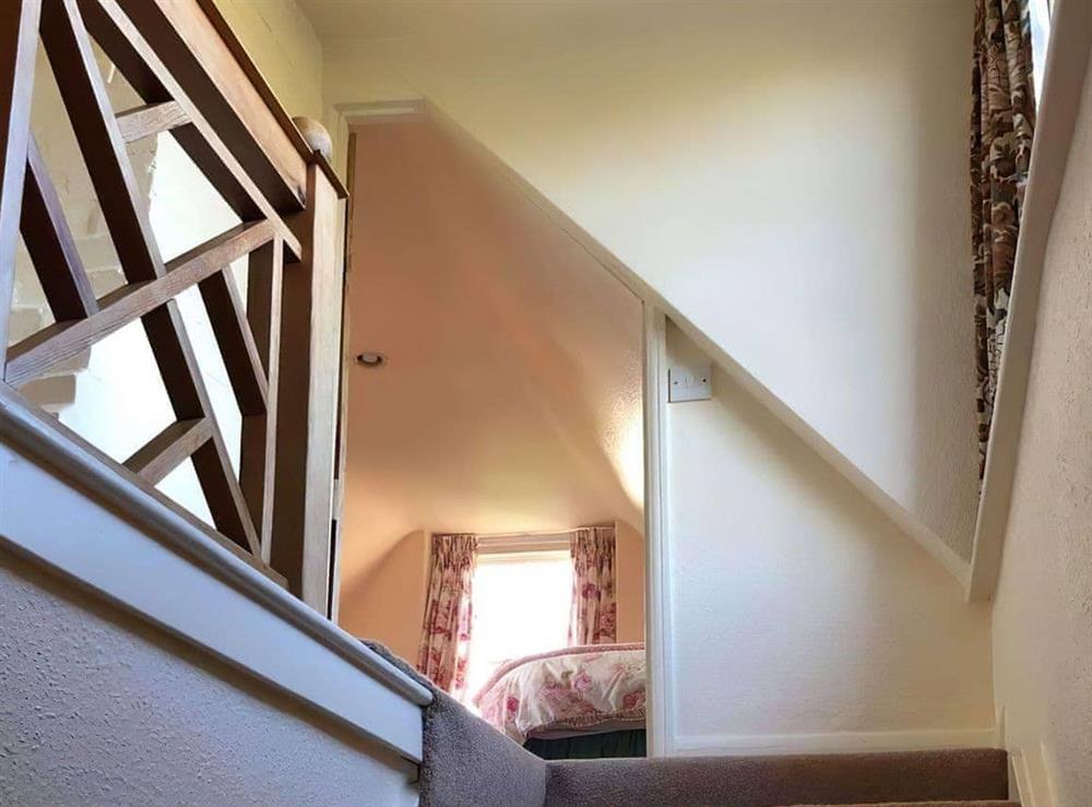 Stairs at The Mansion Cottage in Little London, Tetford, Lincolnshire