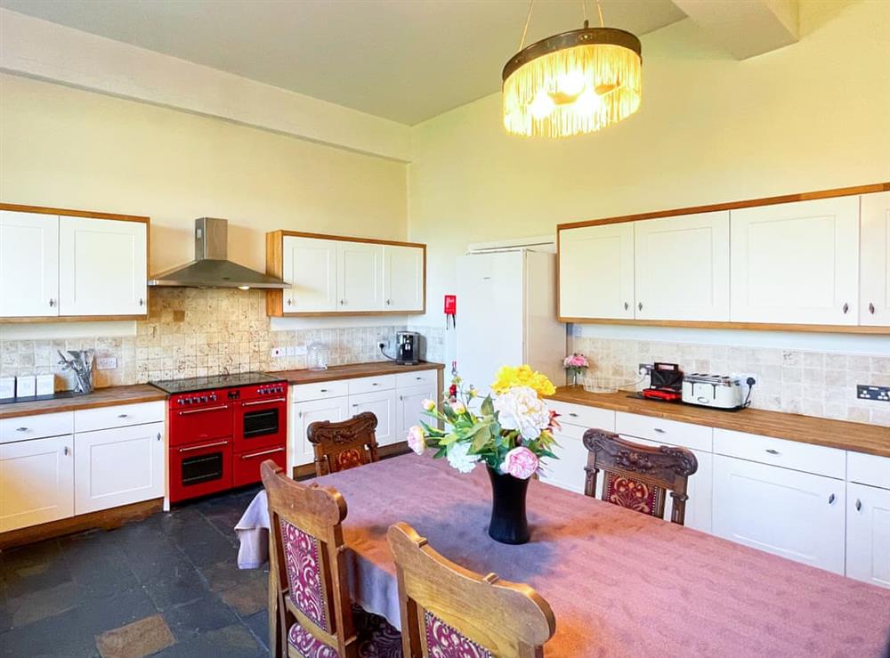 Kitchen at The Mansion House at Kirkhill in Gorebridge, near Edinburgh, Midlothian