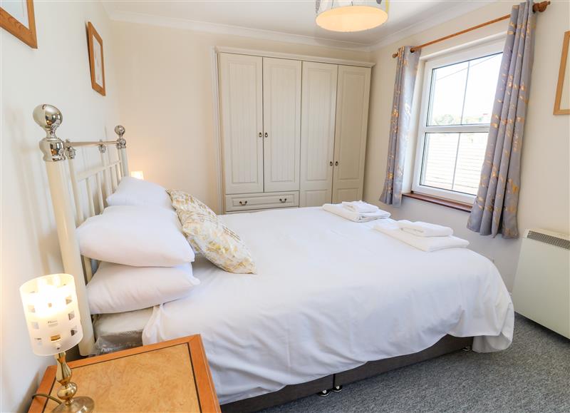 One of the 2 bedrooms at The Mariners, Coverack