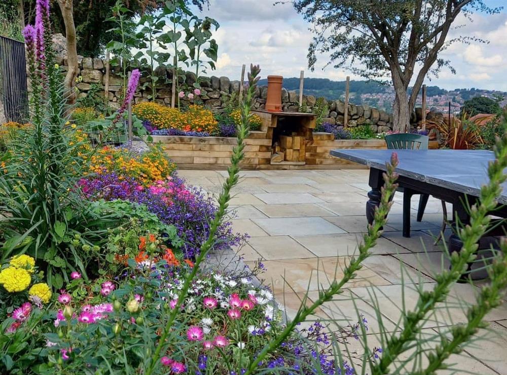 Patio at The Marle in Belper, Derbyshire