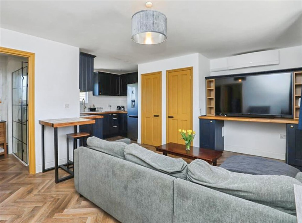 Living area at The May Tree in South Creake, near Fakenham, Norfolk