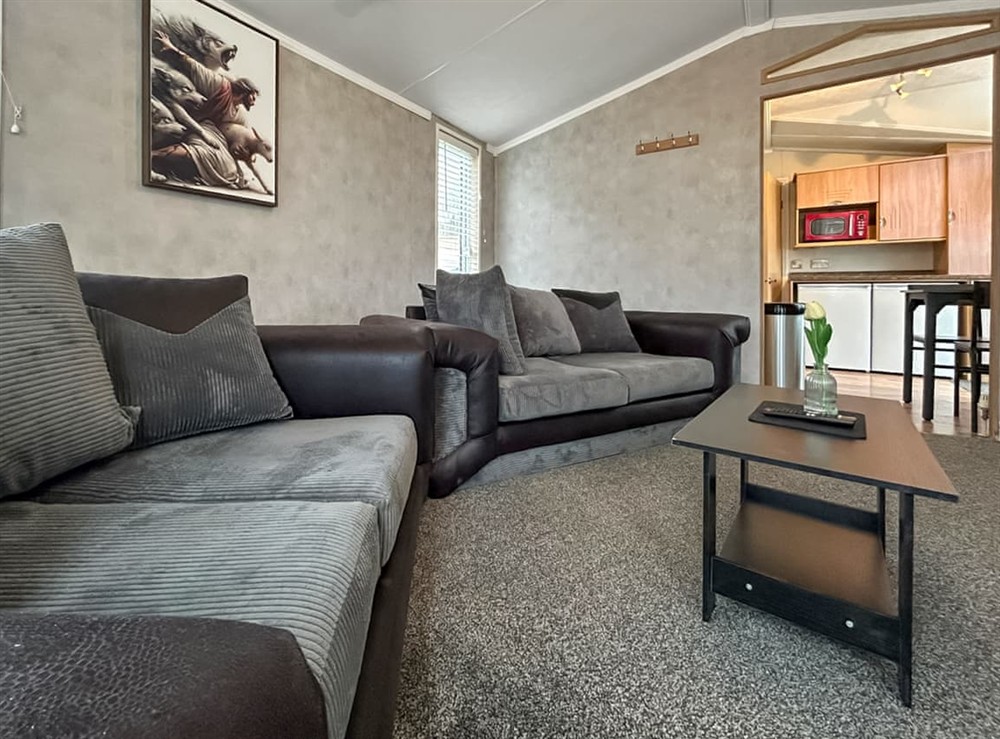 Living area at The Meadow in Brechin, Angus