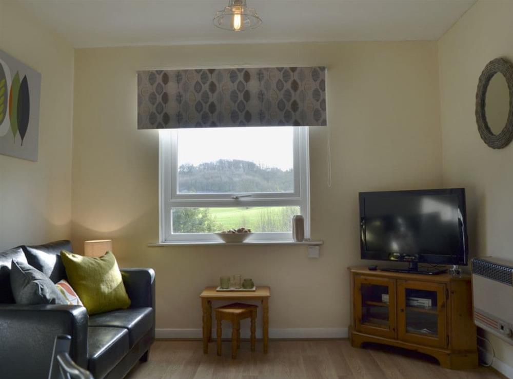 Welcoming living area at The Meadow Flat in Shanklin, Isle of Wight
