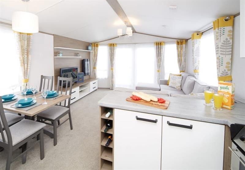 Living area in a Chorus at The Meadows at Lochlands Leisure Park in Forfar, Angus