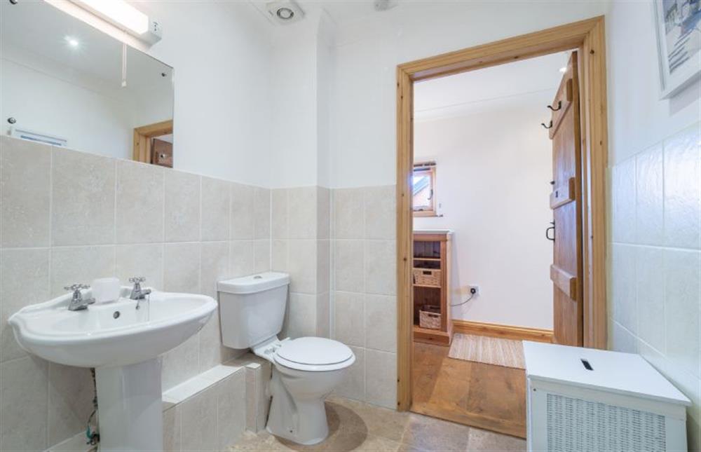 Family bathroom at The Meadows Dairy, Bawdsey