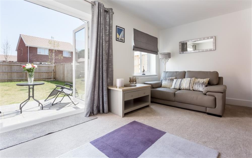 Enjoy the living room at The Meadows in Lymington