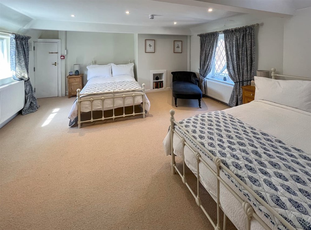 Double bedroom at The Merchants Apartment in Canterbury, Kent
