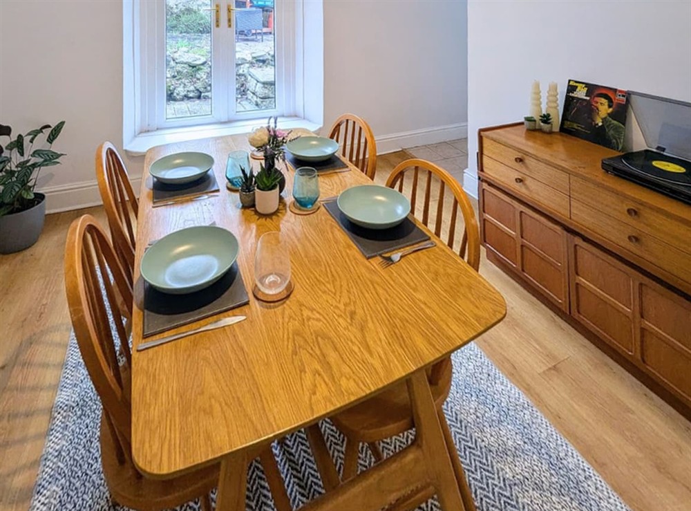Dining Area at The Mermaid Gardens in Mumbles, West Glamorgan