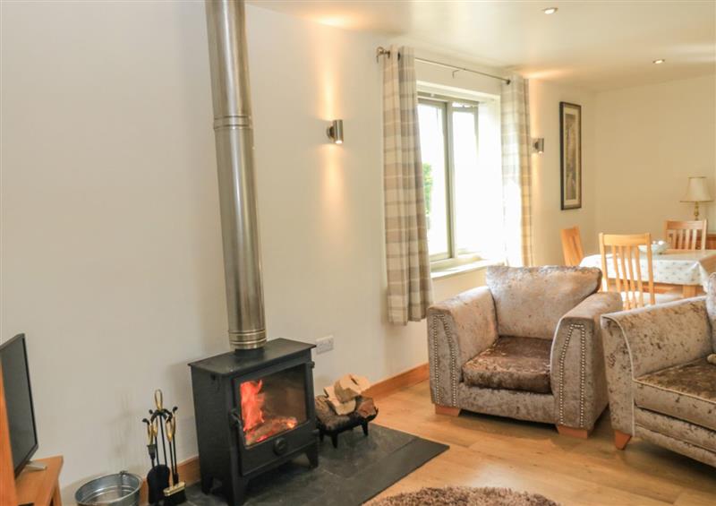 The living room at The Mews, Bovey Tracey near Chudleigh Knighton