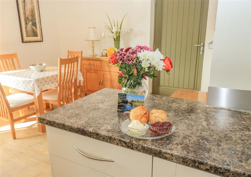 This is the kitchen at The Mews, Bovey Tracey near Chudleigh Knighton