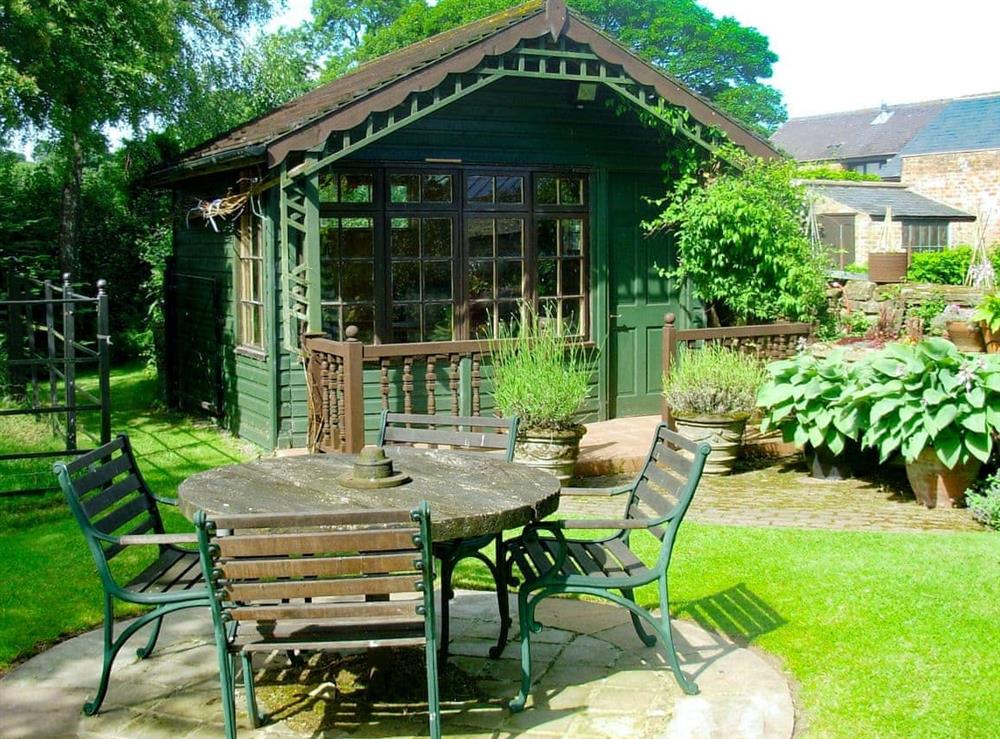 1½ acres of walled gardens with summer house at The Mews in Near Masham, Yorkshire, North Yorkshire