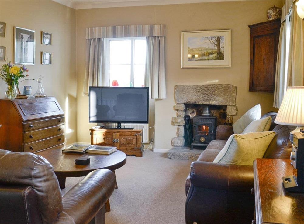 Welcoming living room at The Mews in Near Masham, Yorkshire, North Yorkshire