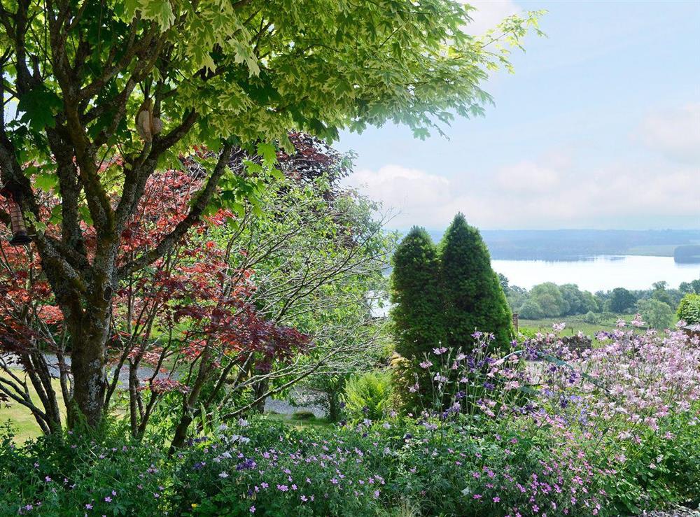 Fantastic views of The Trossachs National Park are to be had from the cottage at The Mews in Port Of Menteith, Stirlingshire