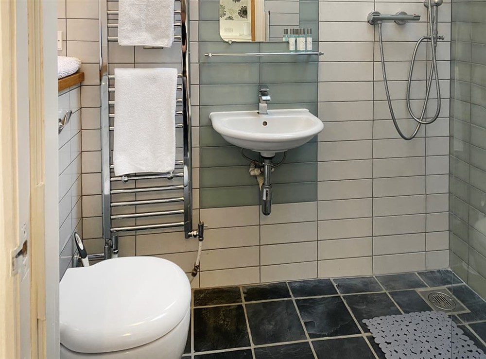 Bathroom at The Milking Parlour in St Ives, Cornwall