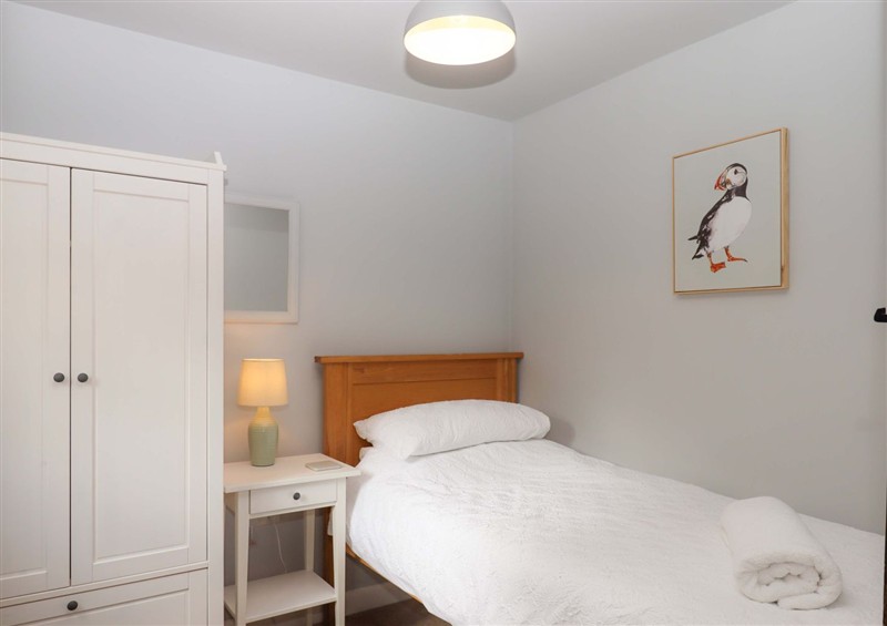 A bedroom in The Milking Shippon at Thorne at The Milking Shippon at Thorne, Langtree near Great Torrington