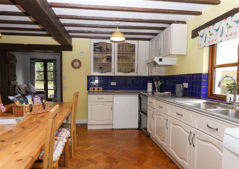 The kitchen (photo 3) at The Milking Shippon at Thorne, Langtree near Great Torrington