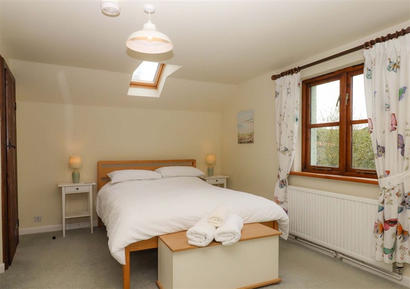 This is a bedroom at The Milking Shippon at Thorne, Langtree near Great Torrington