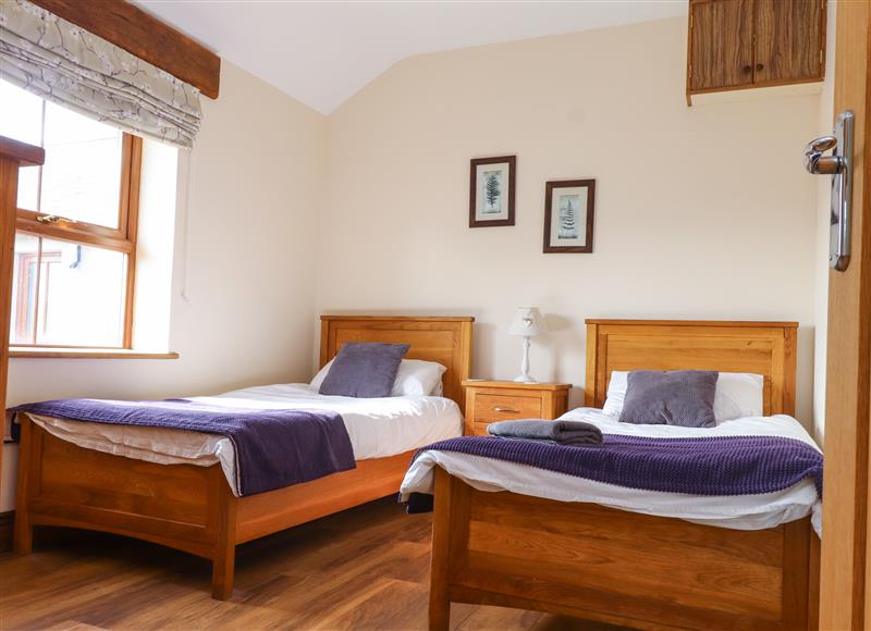 This is a bedroom at The Mill, Abererch near Pwllheli