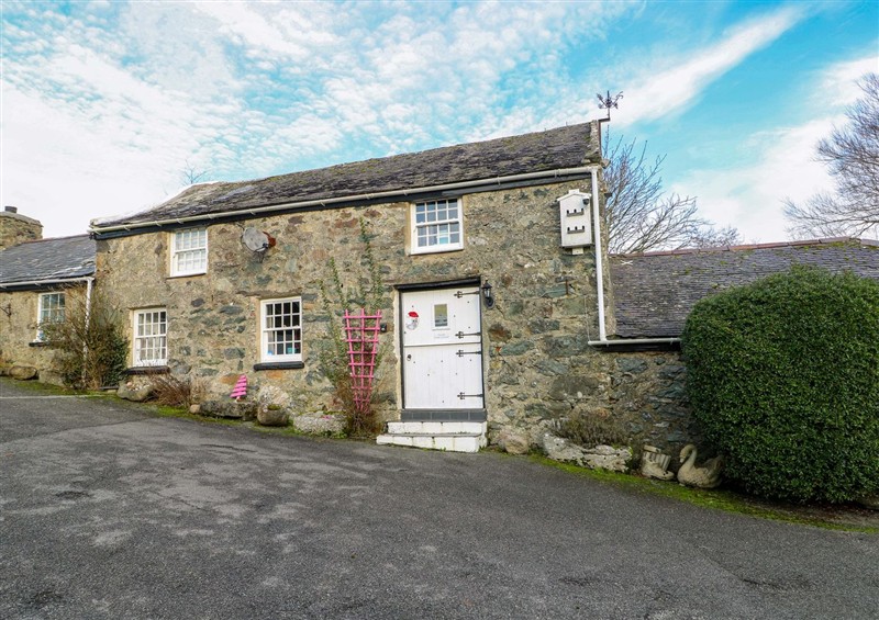 Outside The Mill at The Mill, Caergeiliog