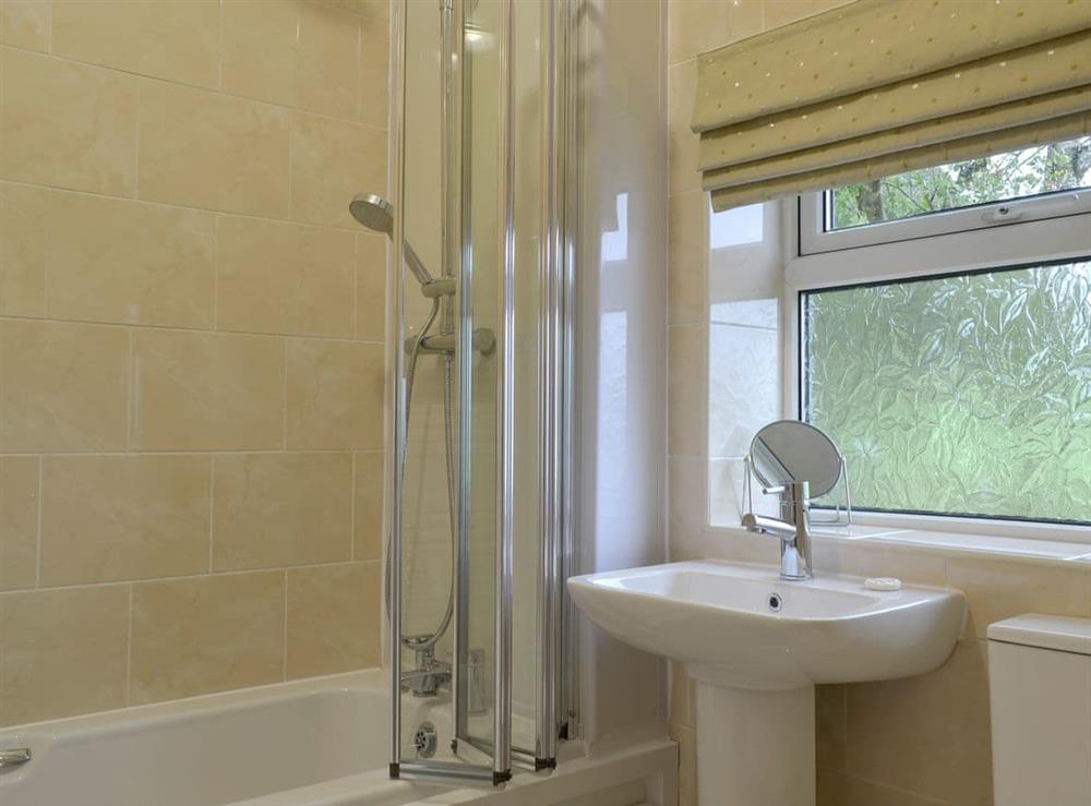 Bathroom at The Mill Cottage in Heath, near Chesterfield, Derbyshire