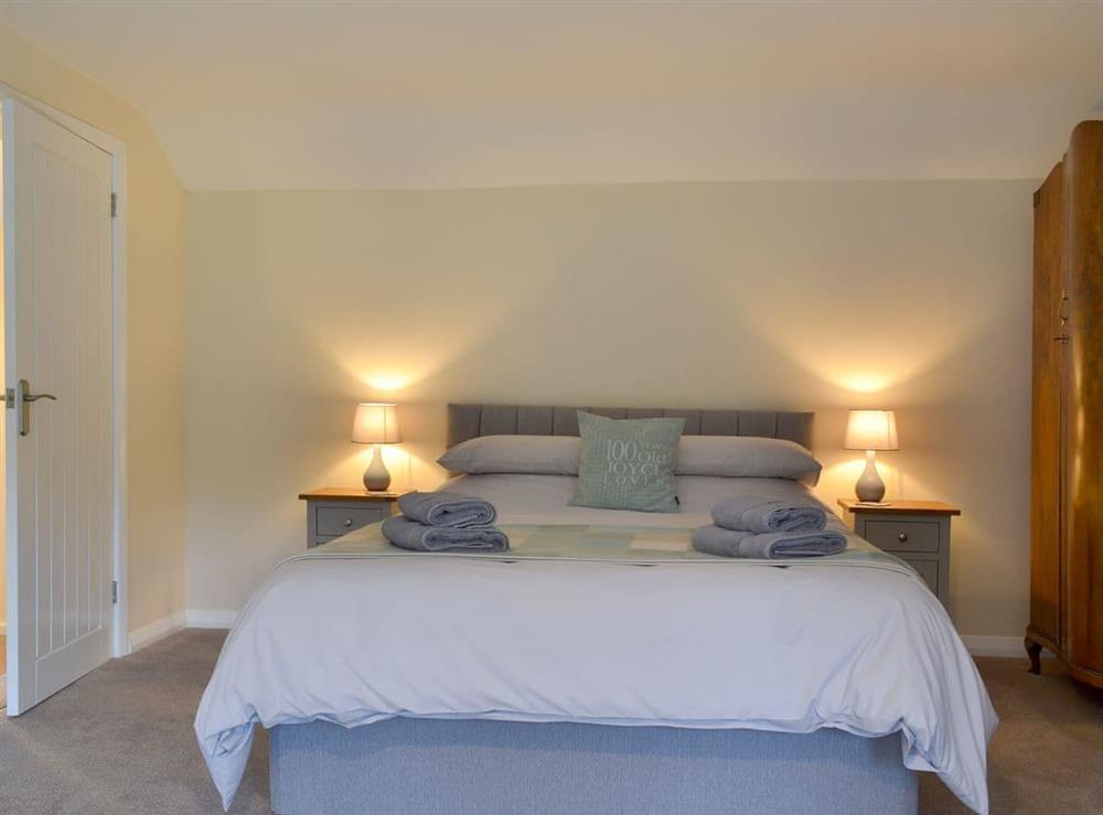 Spacious double bedroom with additional single at The Mill Cottage in Heath, near Chesterfield, Derbyshire