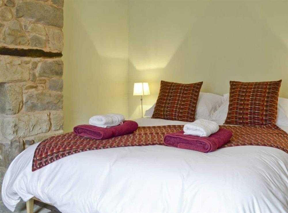 Double bedroom at The Mill Farmhouse (Ty Fferm Y Felin) in Llandybie, near Llandeilo, Dyfed
