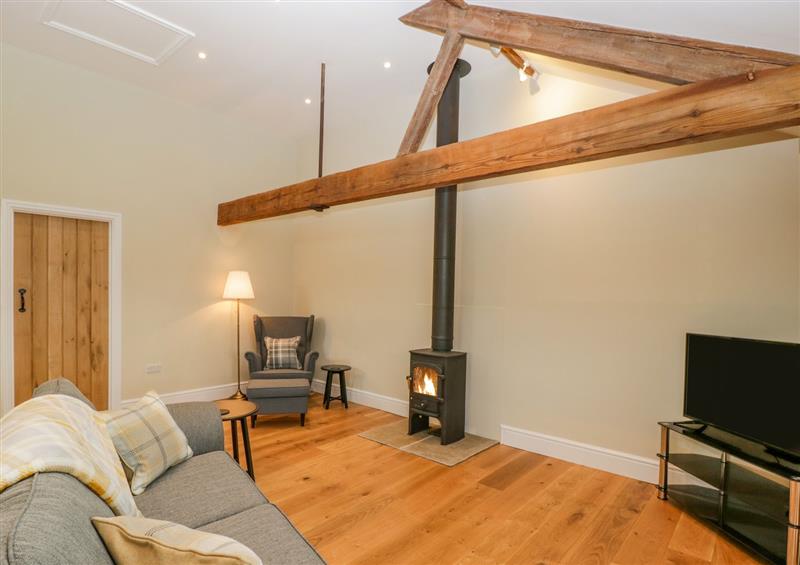 Relax in the living area at The Mill Granary, Letton near Leintwardine