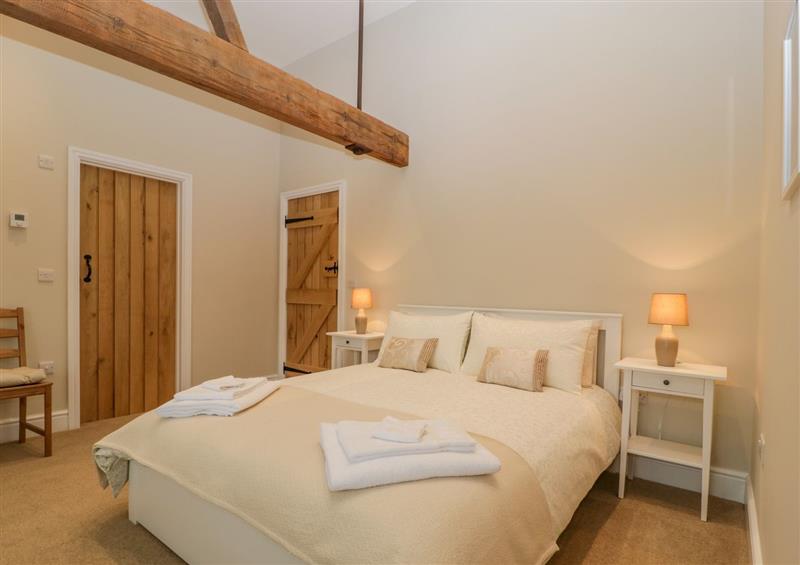 This is the bedroom at The Mill Granary, Letton near Leintwardine
