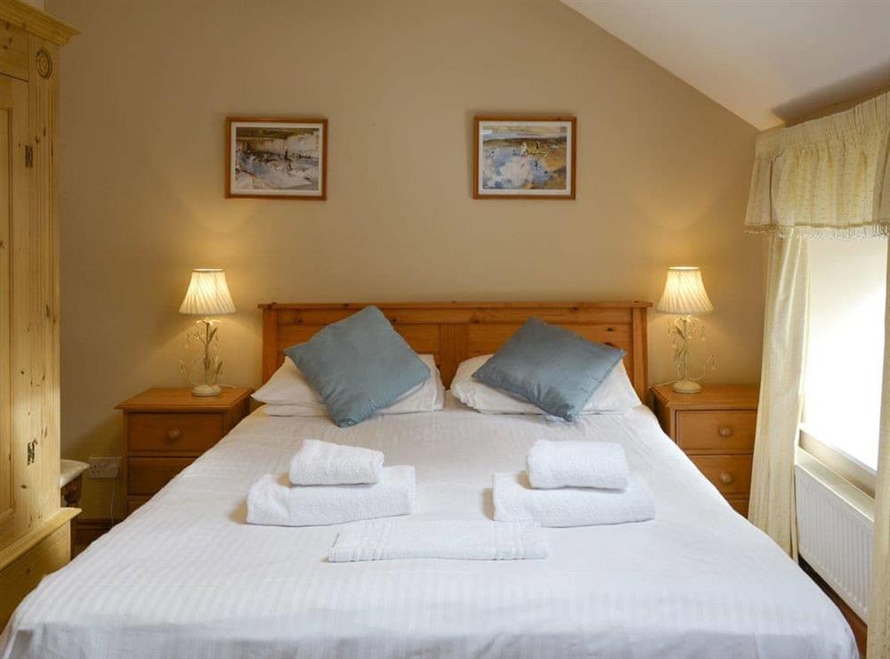 Peaceful en-suite double bedroom at The Mill House in Bamburgh, Northumberland., Great Britain